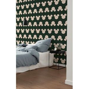 Komar Non-Woven Photo Wallpaper Disney Mickey Mouse Green Heads Size 200 x 250 cm Children's Wallpaper Komar Non-Woven Photo Wallpaper Disney Mickey Mouse Green Heads Size 200 x 250 cm Children's Wallpaper