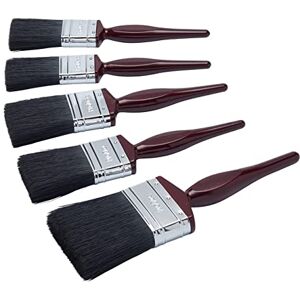 ProDec Contractor 5 piece All Purpose Mixed Bristle Paint Brush Set for a Smooth Finish Painting with Emulsion, Gloss, Satin Paints on Walls, Ceilings, Wood, Metal- Contains 2 x 1.5, 2 x 2, 1 x 3 inch ProDec Contractor 5 piece All Purpose Mixed Bristle Paint Brush Set for a Smooth Finish Painting with Emulsion, Gloss, Satin Paints on Walls, Ceilings, Wood, Metal- Contains 2 x 1.5, 2 x 2, 1 x 3 inch