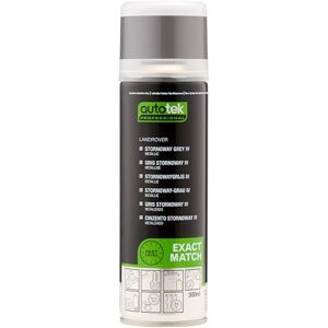 Autotek Professional Exact Match Car Spray Paint, Landrover Stornoway Grey IV Aerosol Spray, 300 ml Autotek Professional Exact Match Car Spray Paint, Landrover Stornoway Grey IV Aerosol Spray, 300 ml