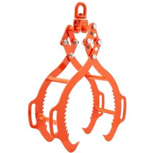 VEVOR 36in Log Lifting Tongs, 4-Claw Log Tongs, Heavy Duty Steel Log Grapple, 3300LBS Lifting Capacity, Swivel Log Graper Timber, Eagle Claw Design, Log Skidding Tongs for Trucks, Tractors, Forklifts VEVOR 36in Log Lifting Tongs, 4-Claw Log Tongs, Heavy Duty Steel Log Grapple, 3300LBS Lifting Capacity, Swivel Log Graper Timber, Eagle Claw Design, Log Skidding Tongs for Trucks, Tractors, Forklifts