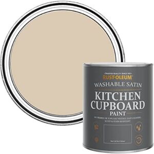 Rust-Oleum Light Brown Scrubbable Kitchen Cupboard Paint in Satin Finish Warm Clay 750ml Rust-Oleum Light Brown Scrubbable Kitchen Cupboard Paint in Satin Finish Warm Clay 750ml