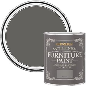 Rust-Oleum Grey Furniture Paint in Satin Finish Art School 750ml Rust-Oleum Grey Furniture Paint in Satin Finish Art School 750ml