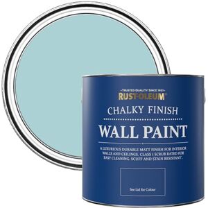 Rust-Oleum Blue Wall and Ceiling Paint in a Chalky Matt Finish Little Cyclades 2.5L Rust-Oleum Blue Wall and Ceiling Paint in a Chalky Matt Finish Little Cyclades 2.5L
