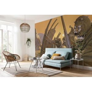 Komar Star Wars Non-Woven Photo Wallpaper Yellow Brown 500 x 250 cm Width 50 cm Komar Star Wars Non-Woven Photo Wallpaper Yellow Brown 500 x 250 cm Width 50 cm