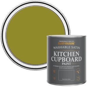 Rust-Oleum Green Scrubbable Kitchen Cupboard Paint in Satin Finish Pickled Olive 750ml Rust-Oleum Green Scrubbable Kitchen Cupboard Paint in Satin Finish Pickled Olive 750ml
