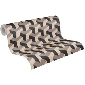 Livingwalls Daniel Hechter Design Wallpaper Heavy-Duty Non-Woven Wallpaper with Graphic Design 10,05 m x 0,53 m Beige, Black, Metallic Made in Germany 781501 Livingwalls Daniel Hechter Design Wallpaper Heavy-Duty Non-Woven Wallpaper with Graphic Design 10,05 m x 0,53 m Beige, Black, Metallic Made in Germany 781501