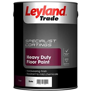 Leyland Trade Heavy Duty Floor Paint Slate 5L Leyland Trade Heavy Duty Floor Paint Slate 5L