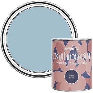 Rust-Oleum Blue Moisture Resistant Bathroom Wood and Cabinet Paint in Gloss Finish Nan's Best China 750ml Rust-Oleum Blue Moisture Resistant Bathroom Wood and Cabinet Paint in Gloss Finish Nan's Best China 750ml