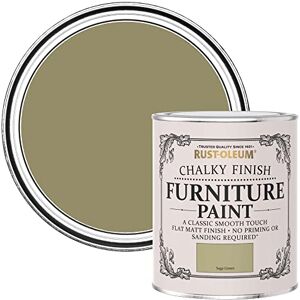 Rust-Oleum AMZ0028 Chalky Finish Furniture Paint Sage Green 750ml Rust-Oleum AMZ0028 Chalky Finish Furniture Paint Sage Green 750ml