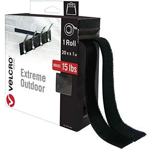 Velcro Brand Heavy Duty Extreme Outdoor Stick On Tape Cut-to-Length Industrial Extra Strong Double Sided Hook & Loop Self Adhesive Tape Perfect for Home, Office, Garage Use Black 6m x 25mm Velcro Brand Heavy Duty Extreme Outdoor Stick On Tape Cut-to-Length Industrial Extra Strong Double Sided Hook & Loop Self Adhesive Tape Perfect for Home, Office, Garage Use Black 6m x 25mm