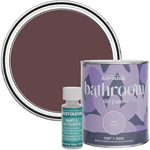 Rust-Oleum Purple Water-Resistant Bathroom Tile Paint in Matt Finish Mulberry Street 750ml Rust-Oleum Purple Water-Resistant Bathroom Tile Paint in Matt Finish Mulberry Street 750ml