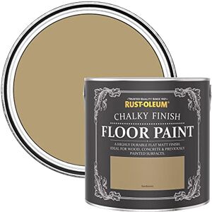 Rust-Oleum Yellow Scratch-Proof Floor Paint in Matt Finish Sandstorm 2.5L Rust-Oleum Yellow Scratch-Proof Floor Paint in Matt Finish Sandstorm 2.5L