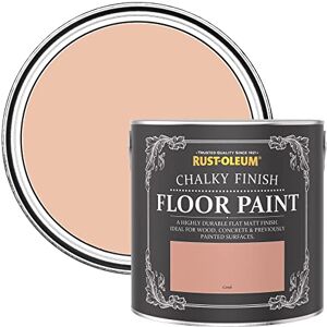 Rust-Oleum Pink Scratch-Proof Floor Paint in Matt Finish Coral 2.5L Rust-Oleum Pink Scratch-Proof Floor Paint in Matt Finish Coral 2.5L