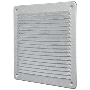 La Ventilazione LAR2323ZK Square Overlay Ventilation Grille, Aluzink, 228x228 mm La Ventilazione LAR2323ZK Square Overlay Ventilation Grille, Aluzink, 228x228 mm