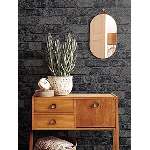 Marburg Stone Wallpaper 3D Black Brick Optics Brick Stone Pattern Effect Rustic for Bedroom Living Room Wallpaper Stone Optics 10.05 x 0.53m Marburg Stone Wallpaper 3D Black Brick Optics Brick Stone Pattern Effect Rustic for Bedroom Living Room Wallpaper Stone Optics 10.05 x 0.53m
