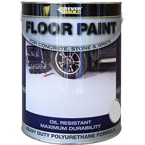 Everbuild Floor Paint For Concrete, Stone And Brick – Heavy Duty – Industry Grade – Abrasion-Resistant – Grey – 5 Litre Everbuild Floor Paint For Concrete, Stone And Brick – Heavy Duty – Industry Grade – Abrasion-Resistant – Grey – 5 Litre