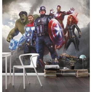 Komar Non-Woven Photo Wallpaper Marvel Avengers Working Together Size 300 x 250 cm Children's Wallpaper Children's Wallpaper Komar Non-Woven Photo Wallpaper Marvel Avengers Working Together Size 300 x 250 cm Children's Wallpaper Children's Wallpaper