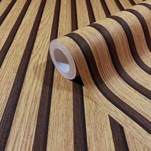 Marburg Wallpaper Wood Effect Light Brown Acoustic Panels 3D Effect Non-Woven Wallpaper Living Room Bedroom 6 x 0.53 m Made in Germany Marburg Wallpaper Wood Effect Light Brown Acoustic Panels 3D Effect Non-Woven Wallpaper Living Room Bedroom 6 x 0.53 m Made in Germany