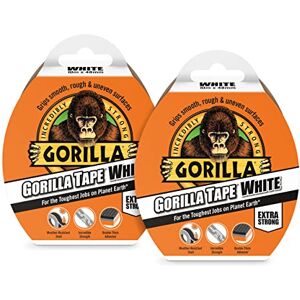 Gorilla Tape White 10m (2 Pack) Gorilla Tape White 10m (2 Pack)