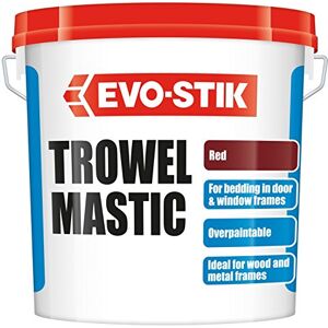 EVO-STIK Trowel Mastic Red -10kg Traditional Ready-to-Use Sealant for Window & Door Frames Overpaintable & Durable EVO-STIK Trowel Mastic Red -10kg Traditional Ready-to-Use Sealant for Window & Door Frames Overpaintable & Durable