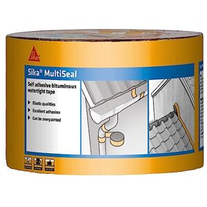 Sika MultiSeal Self Adhesive Bituminous Sealing Tape, Grey, 100 mm x 10 m Sika MultiSeal Self Adhesive Bituminous Sealing Tape, Grey, 100 mm x 10 m