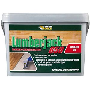 Everbuild Lumberjack 650 Hardwood Flooring Adhesive – Buff – 14kg Everbuild Lumberjack 650 Hardwood Flooring Adhesive – Buff – 14kg