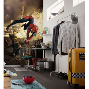 Komar Non-Woven Photo Wallpaper Marvel Spider-Man Dodge Size 150 x 250 cm Children's Wallpaper Komar Non-Woven Photo Wallpaper Marvel Spider-Man Dodge Size 150 x 250 cm Children's Wallpaper