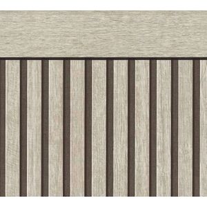 A.S. Création Grey Wood-Effect Wallpaper, Black 399562 Non-Woven Wallpaper Acoustic Panels Scandinavian-Style skirting Board Effect in Landscape Format 5.00m x 1.06m Made in Germany A.S. Création Grey Wood-Effect Wallpaper, Black 399562 Non-Woven Wallpaper Acoustic Panels Scandinavian-Style skirting Board Effect in Landscape Format 5.00m x 1.06m Made in Germany