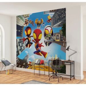 Komar Non-Woven Photo Wallpaper Marvel Spidey and His Amazing Friends Web Spinners Size 250 x 250 cm Children's Bedroom Wallpaper Komar Non-Woven Photo Wallpaper Marvel Spidey and His Amazing Friends Web Spinners Size 250 x 250 cm Children's Bedroom Wallpaper