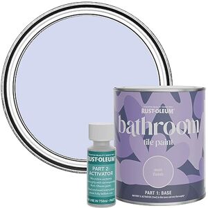 Rust-Oleum Purple Water-Resistant Bathroom Tile Paint in Matt Finish Be My Mermaid 750ml Rust-Oleum Purple Water-Resistant Bathroom Tile Paint in Matt Finish Be My Mermaid 750ml