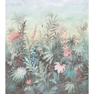 Schöner Wohnen-Kollektion Fairytale 366716 Photo Wallpaper with Colourful Flowers and Plants in Pastel Green 3.00 m x 2.65 m Schöner Wohnen-Kollektion Fairytale 366716 Photo Wallpaper with Colourful Flowers and Plants in Pastel Green 3.00 m x 2.65 m