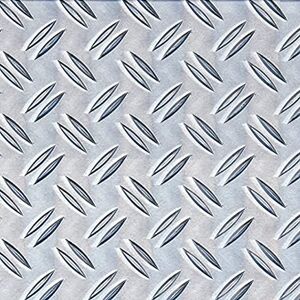 Alberts 466725 Structured Sheet Ripple Embossing Aluminium Natural 300 x 1000 x 1.5 mm Alberts 466725 Structured Sheet Ripple Embossing Aluminium Natural 300 x 1000 x 1.5 mm