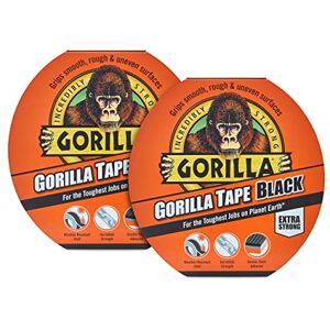 Gorilla 3044000 Tape Black 11m (2 Pack) Gorilla 3044000 Tape Black 11m (2 Pack)