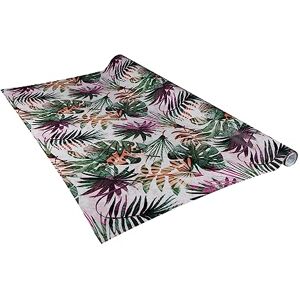 Venilia 54939 Tropics Leaf Pattern Decorative Furniture Wallpaper Self-Adhesive Film PVC Phthalate- Colourful 90 cm x 2.6 m Thickness 95µ (0.095 mm), 2,6 m Venilia 54939 Tropics Leaf Pattern Decorative Furniture Wallpaper Self-Adhesive Film PVC Phthalate- Colourful 90 cm x 2.6 m Thickness 95µ (0.095 mm), 2,6 m