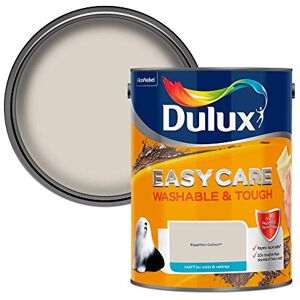 Dulux 5278706 Easycare Washable & Tough Matt Emulsion Paint, Egyptian Cotton, 5 Litre