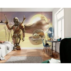 Komar Non-Woven Photo Wallpaper Star Wars The Mandalorian and Grogu Mission Size 350 x 250 cm Children's Wallpaper Komar Non-Woven Photo Wallpaper Star Wars The Mandalorian and Grogu Mission Size 350 x 250 cm Children's Wallpaper