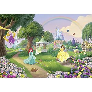 Komar Photo Wallpaper Princess Rainbow Size 368 x 254 cm Disney Wallpaper Nursery Komar Photo Wallpaper Princess Rainbow Size 368 x 254 cm Disney Wallpaper Nursery