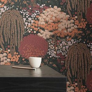 A.S. Création Livingwalls Famous Garden 393504 Forest Wallpaper Black Red Pink Orange Non-Woven Wallpaper 10.05 m x 0.53 m Made in Germany A.S. Création Livingwalls Famous Garden 393504 Forest Wallpaper Black Red Pink Orange Non-Woven Wallpaper 10.05 m x 0.53 m Made in Germany