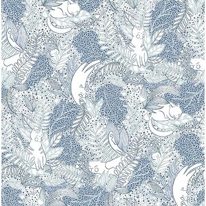 Wallpops NUS4540 NUWALL 2022 (SW) GATO Garden Blue Peel & Stick Wallpaper Wallpops NUS4540 NUWALL 2022 (SW) GATO Garden Blue Peel & Stick Wallpaper