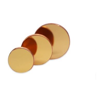 OZXZH 3Pcs Copper Mirror 20-30mm + 1Pcs Cu Laser CO2 Engraving Lens OZXZH 3Pcs Copper Mirror 20-30mm + 1Pcs Cu Laser CO2 Engraving Lens