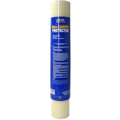 Arctic Premium Carpet Protector Roll, 60cm wide, 50m long, Clear Arctic Premium Carpet Protector Roll, 60cm wide, 50m long, Clear