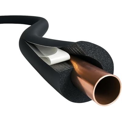 LavaTherm Self-Seal Pipe Insulation – 2 Metre Flexible Foam Tube Lagging for Copper Pipes Thermal Pipe Sleeve Pre-Slit Peel & Seal Energy Saving Class 0 Pipe Lagging (9mm Wall, 28mm) LavaTherm Self-Seal Pipe Insulation – 2 Metre Flexible Foam Tube Lagging for Copper Pipes Thermal Pipe Sleeve Pre-Slit Peel & Seal Energy Saving Class 0 Pipe Lagging (9mm Wall, 28mm)