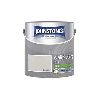 Johnstones - Silk Emulsion - China Clay - 2.5L - Paint Johnstones - Silk Emulsion - China Clay - 2.5L - Paint