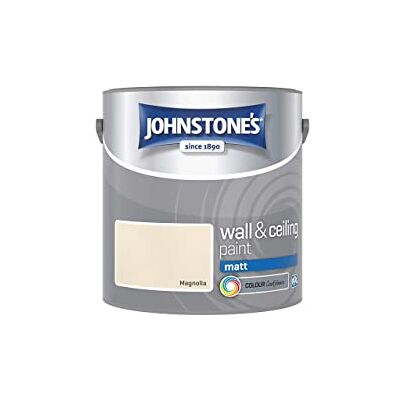 Johnstone's Magnolia 2.5L Matt Wall Paint - Wall Paint Johnstone's Magnolia 2.5L Matt Wall Paint - Wall Paint