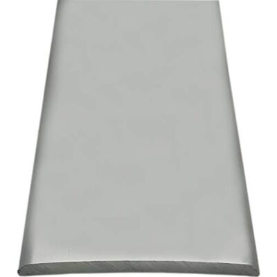 Grandismo ® Prestige Stick-Down Cover Strip 37mm Width Tile/Wood/Laminate/Lino Joins a Gap Flooring Threshold Plate Trim Metal Floor Door Bar Chrome Silver Grandismo ® Prestige Stick-Down Cover Strip 37mm Width Tile/Wood/Laminate/Lino Joins a Gap Flooring Threshold Plate Trim Metal Floor Door Bar Chrome Silver