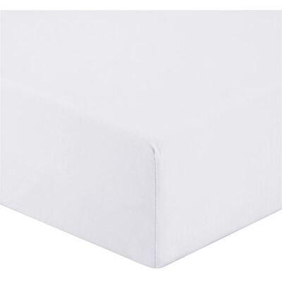 Gabel Percale Cotton White Bed Base Protector - bed base protector Gabel Percale Cotton White Bed Base Protector - bed base protector