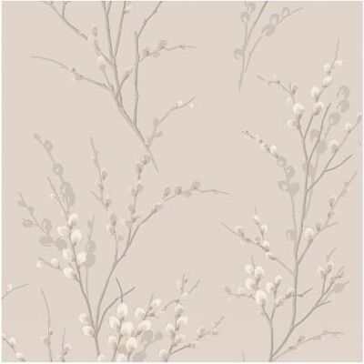 Laura Ashley Pussy Willow Dove Grey Wallpaper - Wallpaper Laura Ashley Pussy Willow Dove Grey Wallpaper - Wallpaper