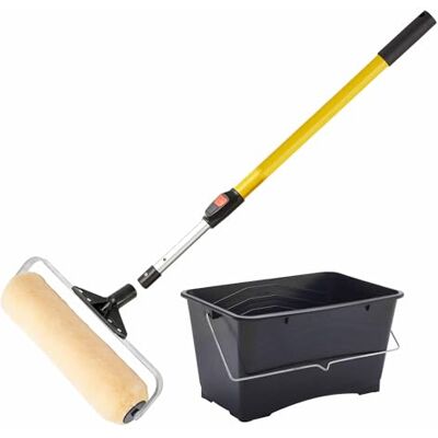 TG TOUGH GEAR Falcon Roller Kit Applying Block Paving, Stone Sealer, Tarmac Restorer Painting Scuttle Roller TG TOUGH GEAR Falcon Roller Kit Applying Block Paving, Stone Sealer, Tarmac Restorer Painting Scuttle Roller