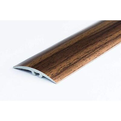 TMW Profiles 23 Colours Wood Effect Door Edging Floor Trim Threshold 40mm Self-Adhesive (Teak) TMW Profiles 23 Colours Wood Effect Door Edging Floor Trim Threshold 40mm Self-Adhesive (Teak)