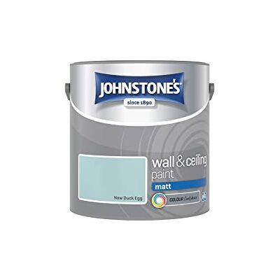 Johnstone's Duck Egg 2.5L Matt Wall Paint - wall paint Johnstone's Duck Egg 2.5L Matt Wall Paint - wall paint
